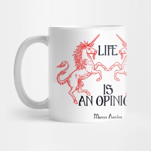 Stoics, Marcus Aurelius Quote Mug